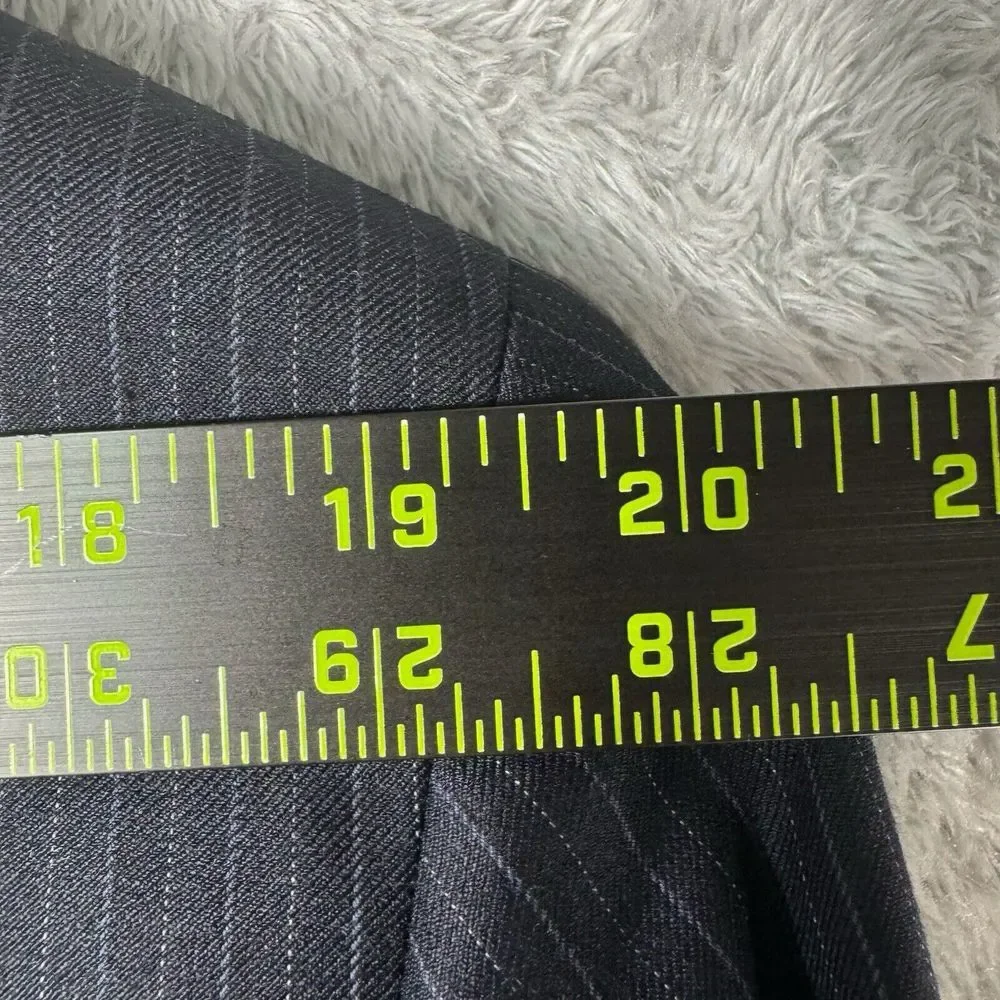 Jos. A. Bank Wool‎ Suit 42L Navy Stripe (Pants Jacket) Office Interview Wedding